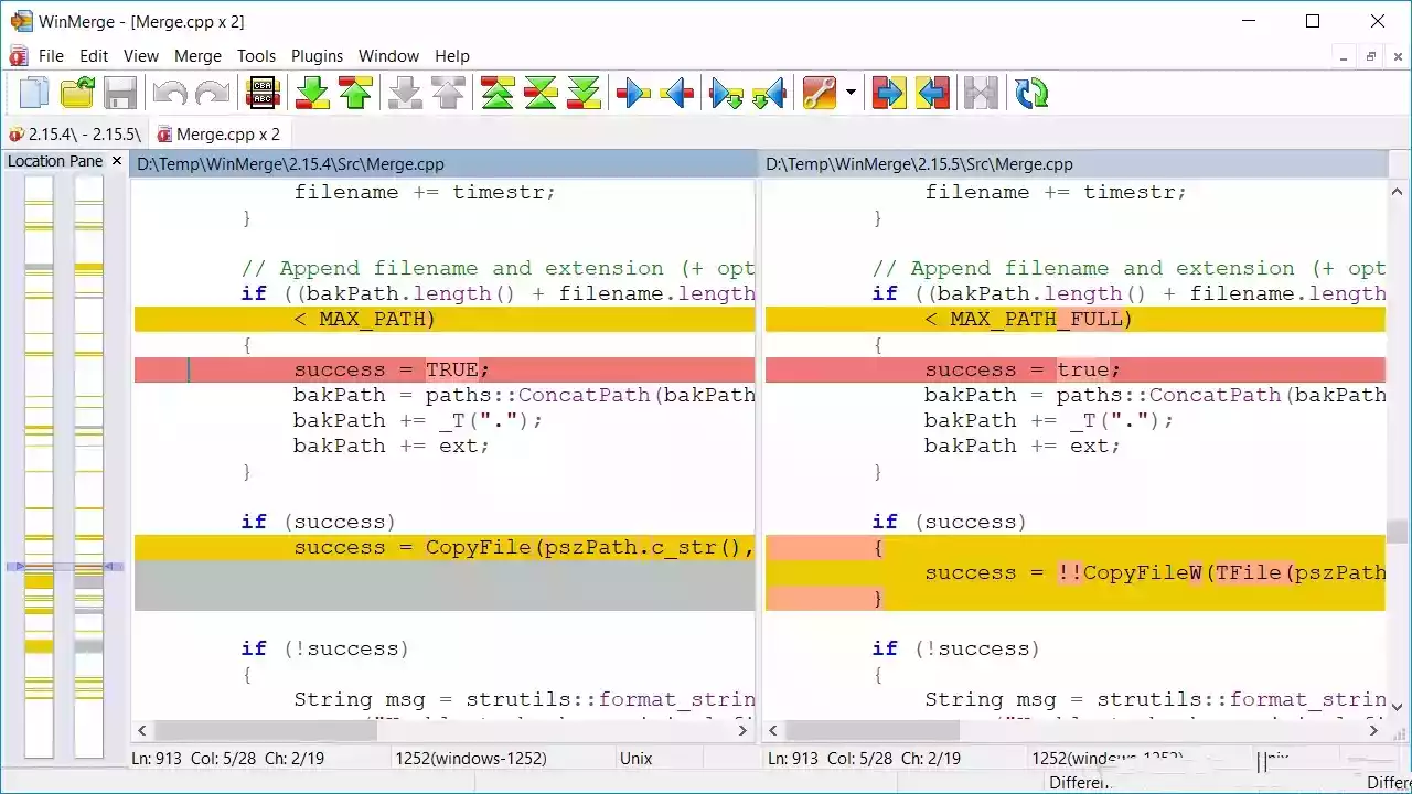 文件比较/合并工具 WinMerge v2.16.50.2 免激活绿色版
